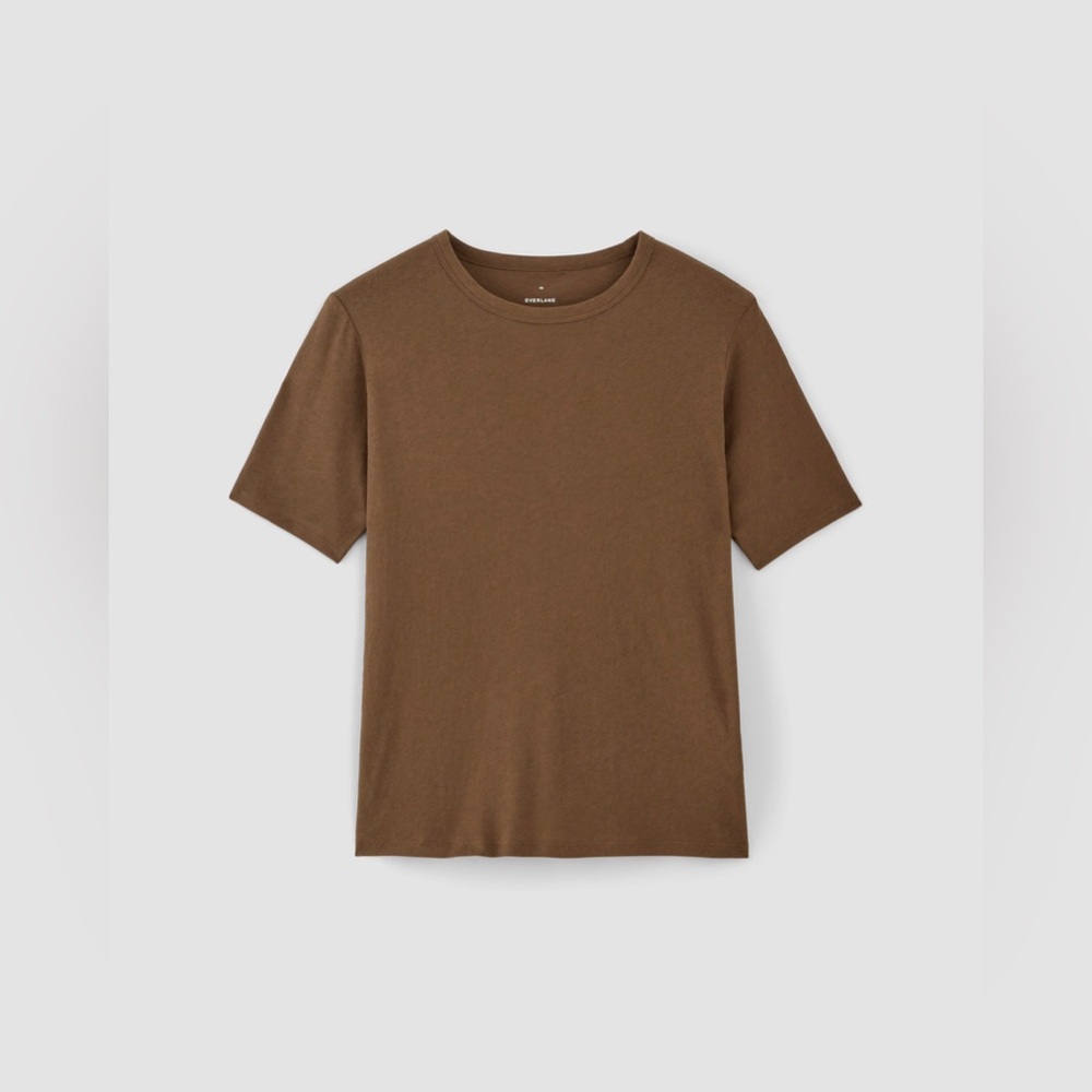 Everlane Brown Short Sleeve Tee - Picture 4 of 10